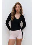 Load image into Gallery viewer, Solid Tie-Waist Long Sleeve Blouse