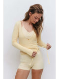 Load image into Gallery viewer, Solid Tie-Waist Long Sleeve Blouse